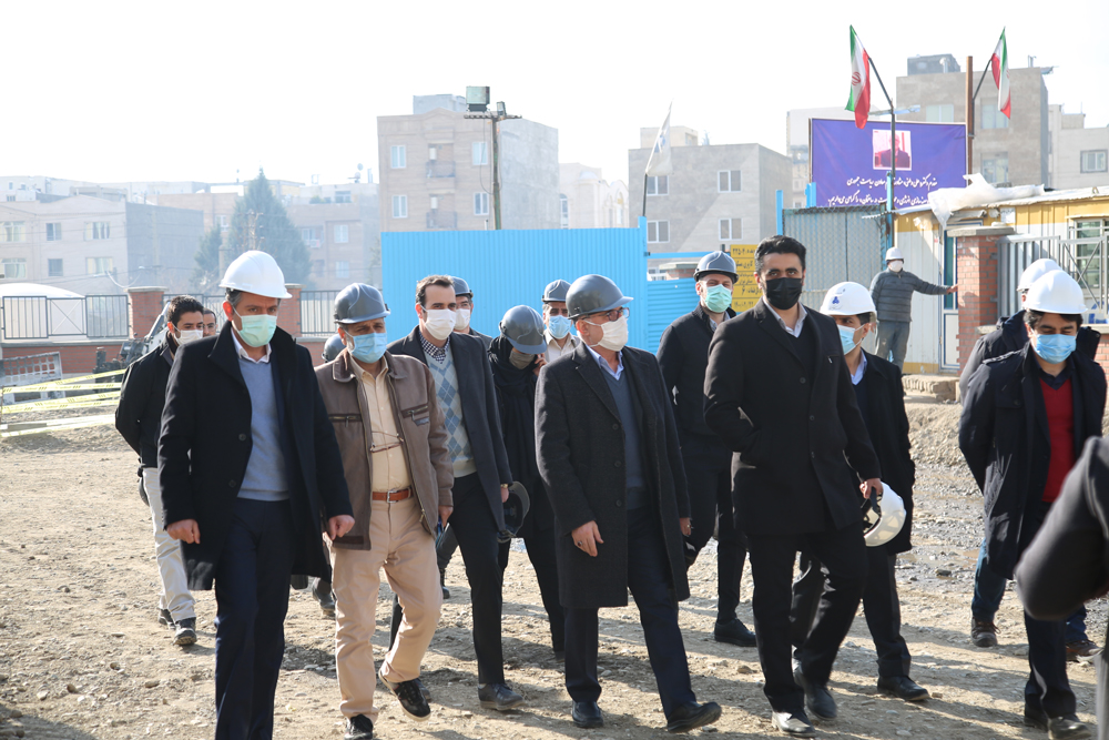 بازدید مشاور معاورن رییس جمهور از پروژه بنفشه اندیشه بهمن 99