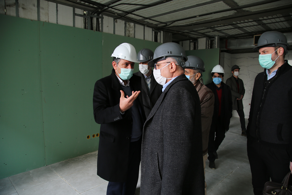 بازدید مشاور معاورن رییس جمهور از پروژه بنفشه اندیشه بهمن 99