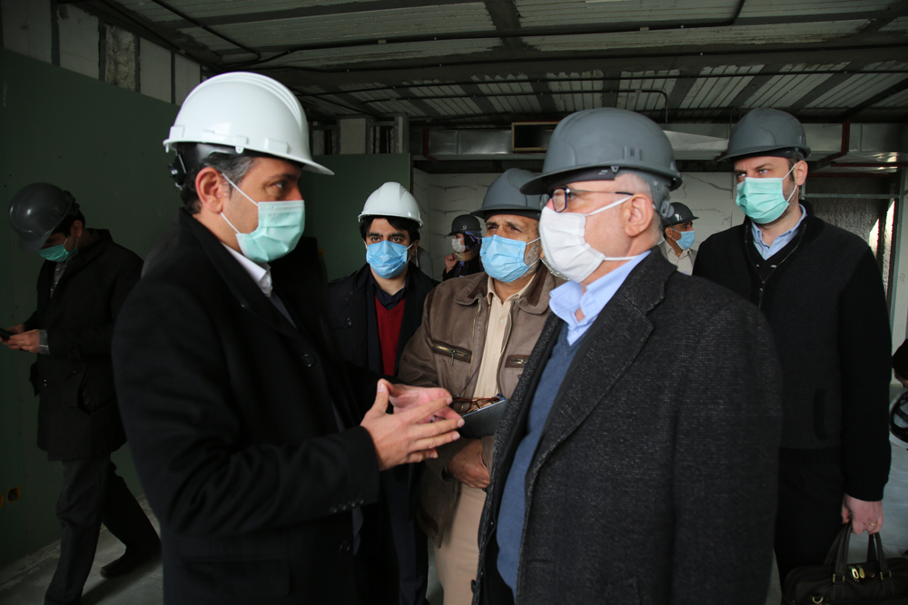 بازدید مشاور معاورن رییس جمهور از پروژه بنفشه اندیشه بهمن 99