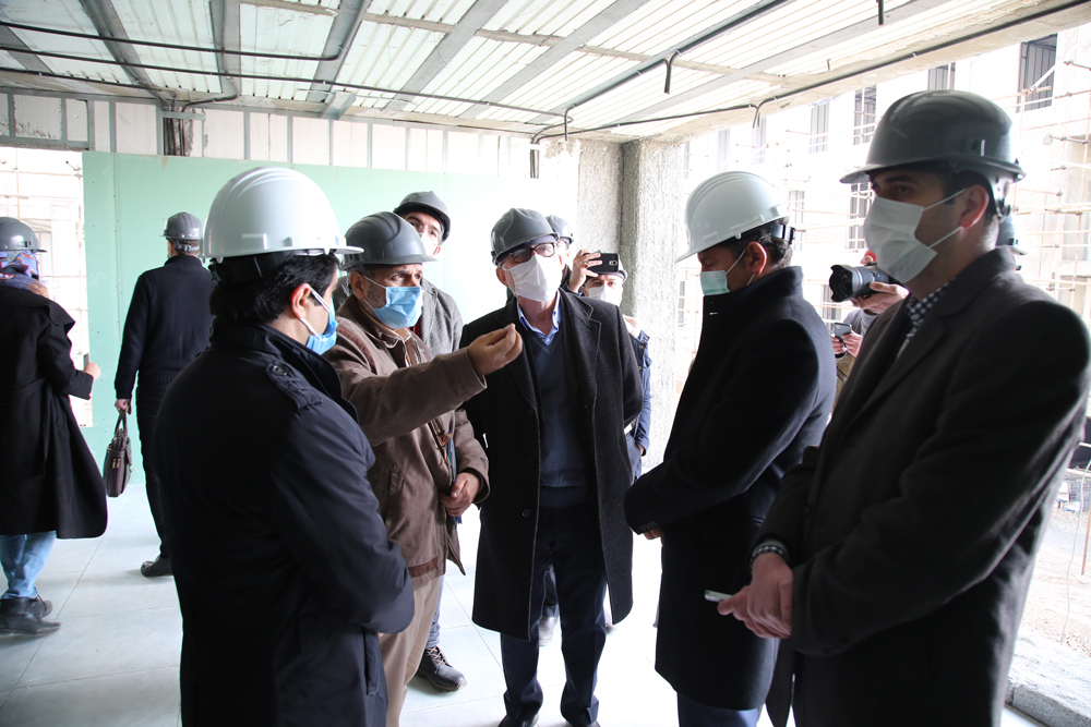 بازدید مشاور معاورن رییس جمهور از پروژه بنفشه اندیشه بهمن 99