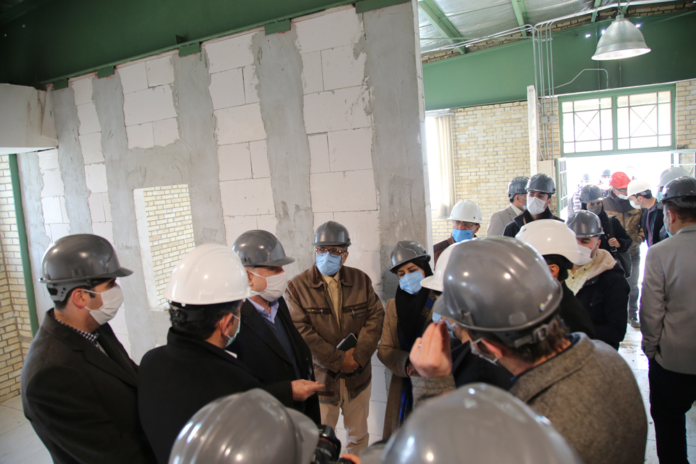 بازدید مشاور معاورن رییس جمهور از پروژه بنفشه اندیشه بهمن 99