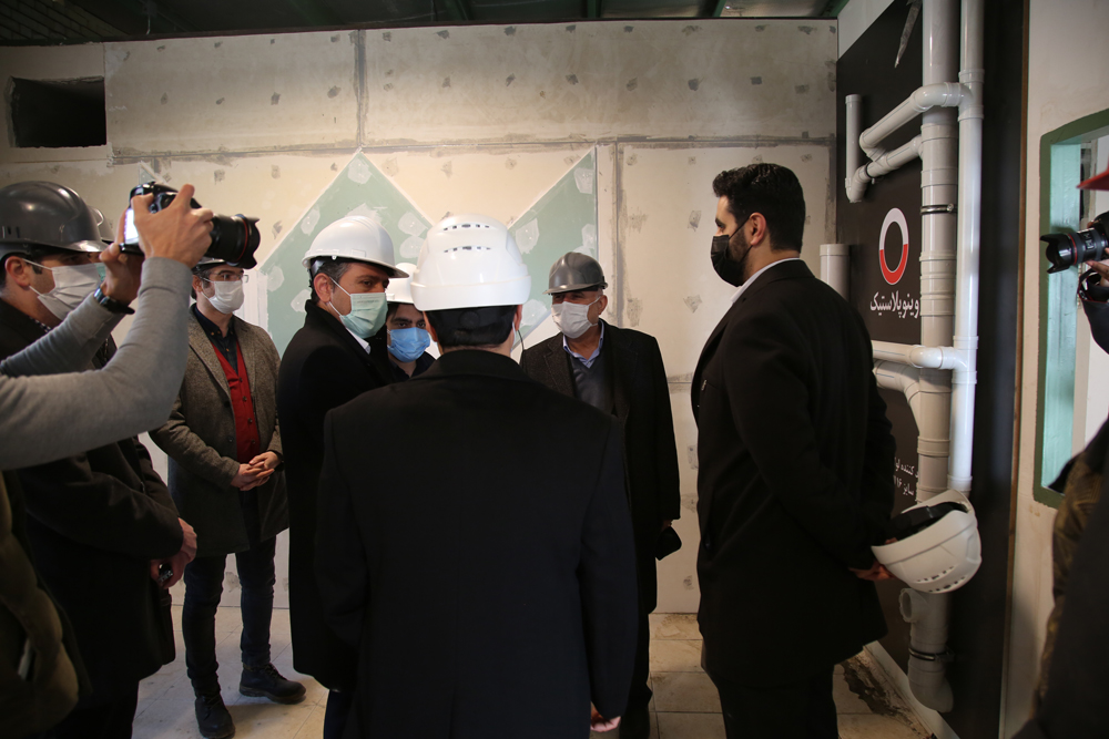 بازدید مشاور معاورن رییس جمهور از پروژه بنفشه اندیشه بهمن 99