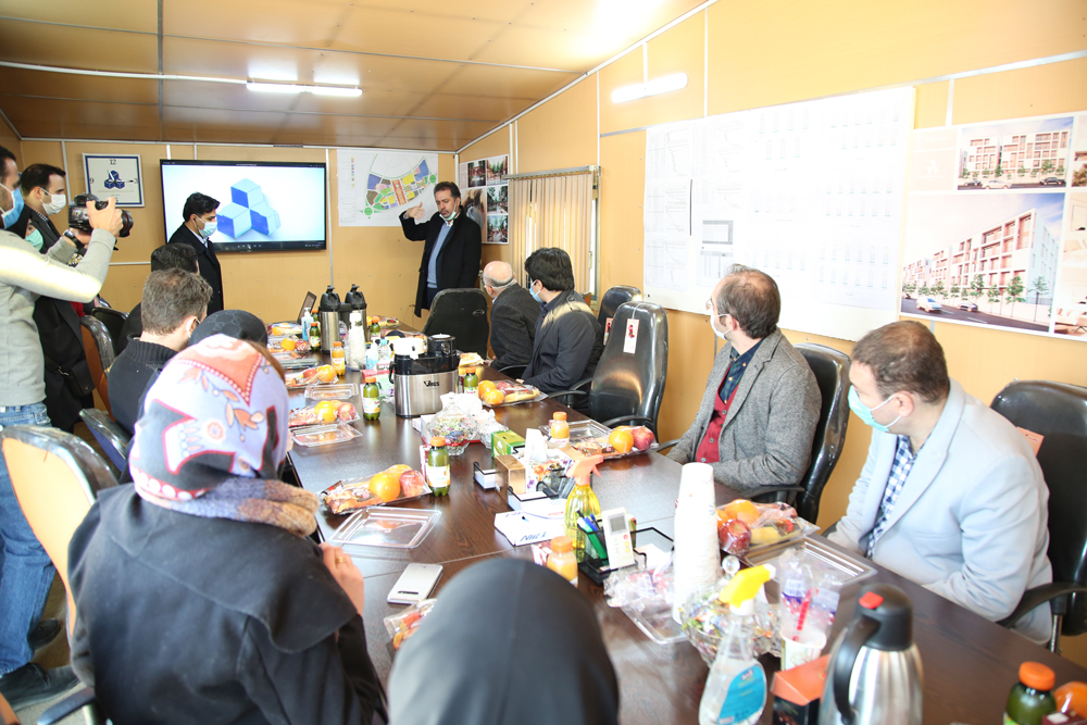 بازدید مشاور معاورن رییس جمهور از پروژه بنفشه اندیشه بهمن 99