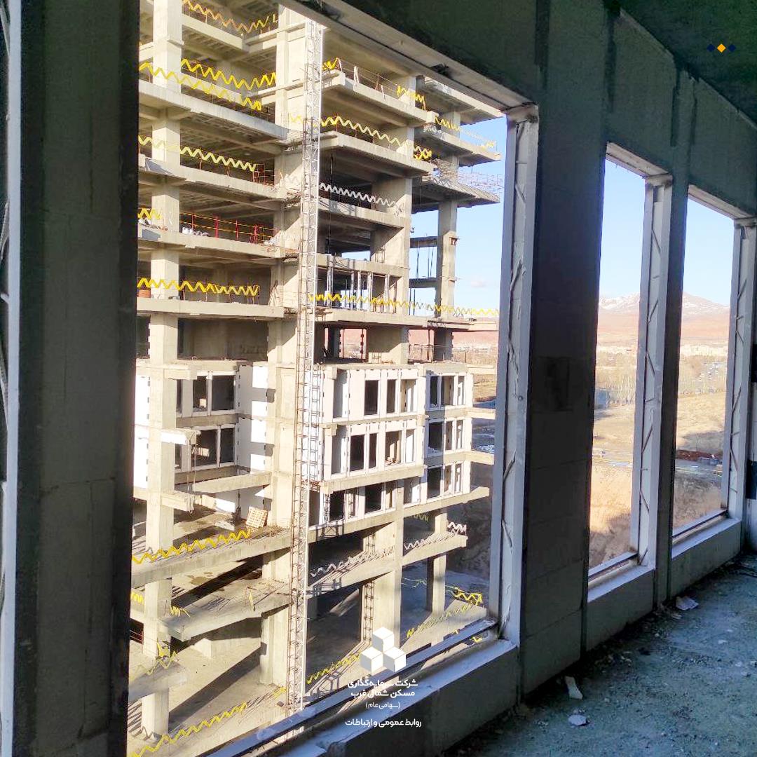 پیشرفت فیزیکی برج های مسکونی ناویا 5