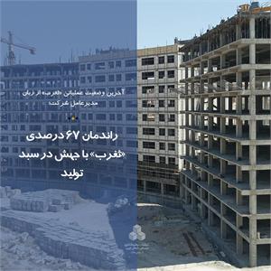 راندمان 67 درصدی «ثغرب» با جهش در سبد تولید
